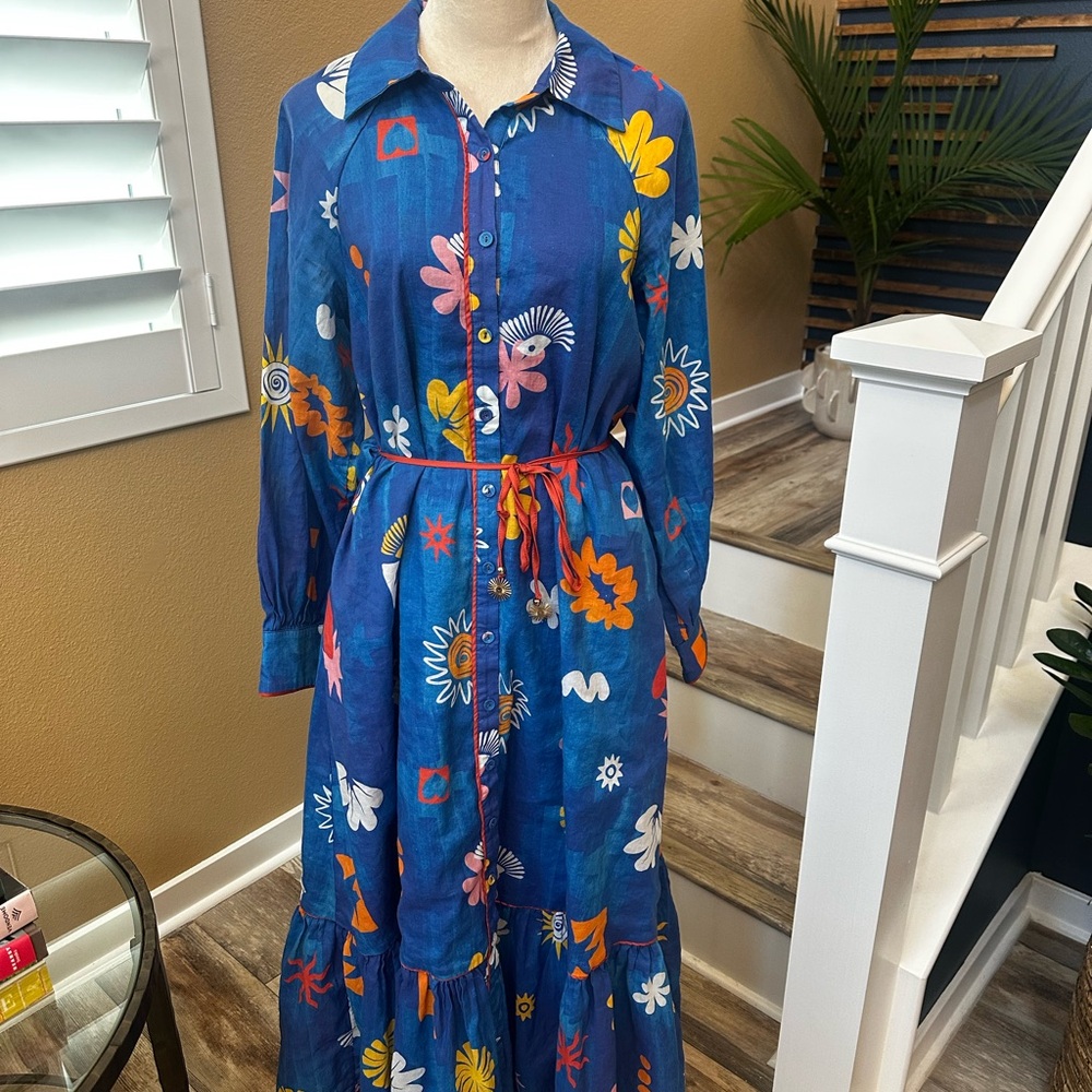 LAMAISE Studio Blue Dress